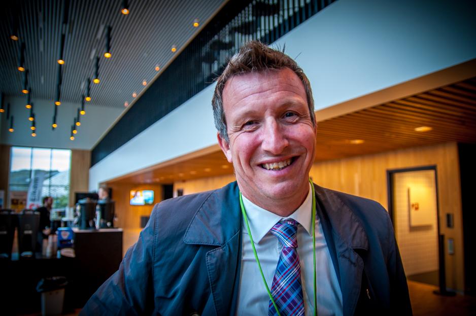 Kjell Giæver, direktør i leverandørnettverket for petroleumsvirksomhet i nord, Petro Arctic, mener det ikke er utelukkende negativt at Aasta Hansteenutbyggingen utsettes. (Foto: Christine Karijord)