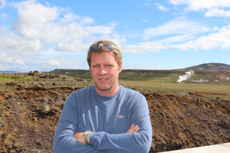 Asgeir Loftsson er direktør i LNS Saga. (Foto: Linda Storholm)