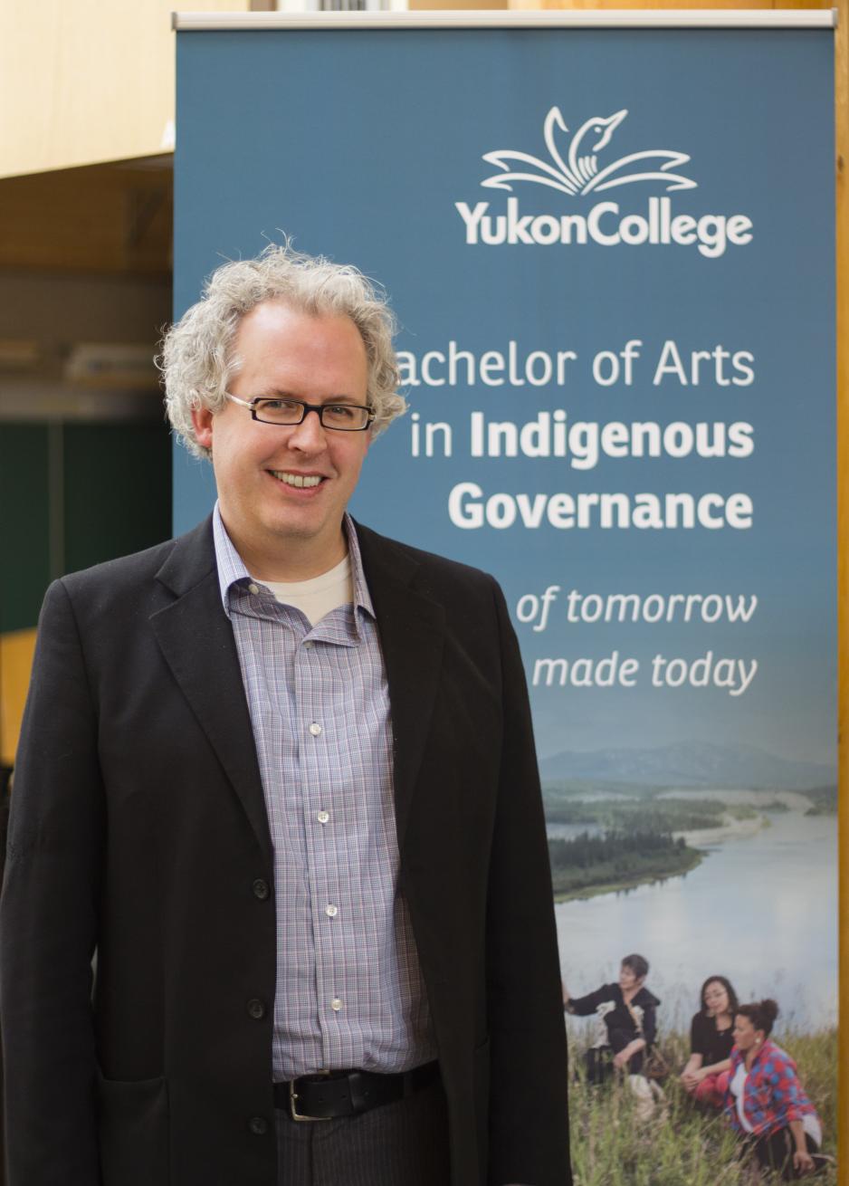 Andrew Richardson, the Dean of Applied Arts, played an important role in designing the structure of the Indigenous governance bachelor’s degree (Photo credit: Desiree Hauswald for High North News)