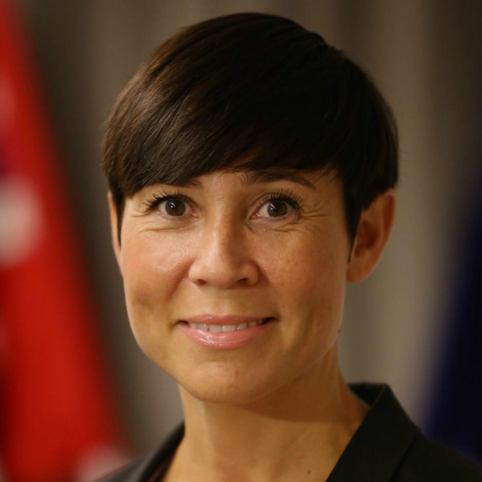 Utenriksminister Ine Eriksen Søreide: - Barentssekretariatet har bred støtte i regjeringen.  (Foto: Asgeir Spange Brekke, FD)