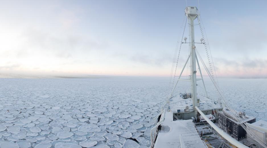 The Lance has conducted countless expeditions in the High North. In 2015, the ship even wintered in the Polar Sea. (Photo: Paul Dodd, Norwegian Polar Institute)
