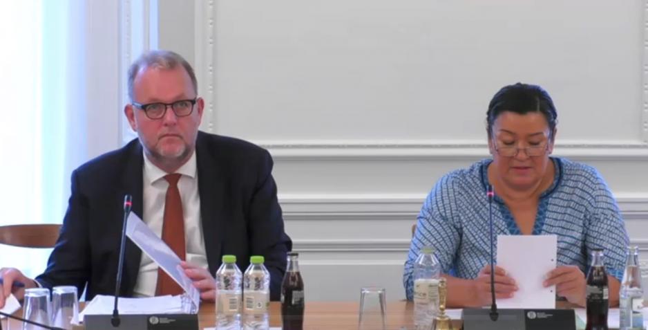 Energy, Utilities and Climate Minister Lars Christian Lilleholt (left): not worried (Photo: Folketing)