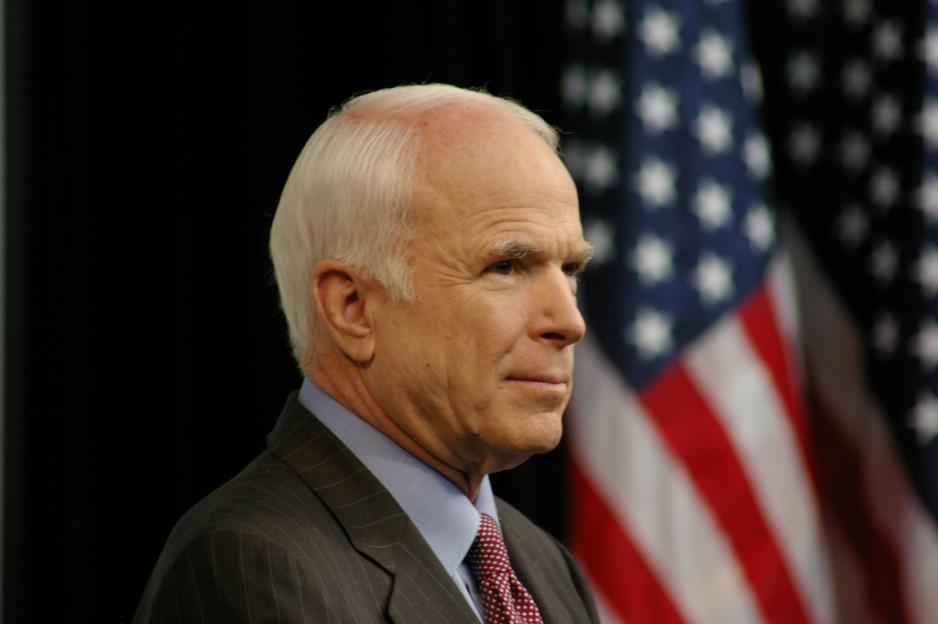 US Senator John McCain photographed at a conference in Denver, Colorado. (Photo: Wikimedia Commons)