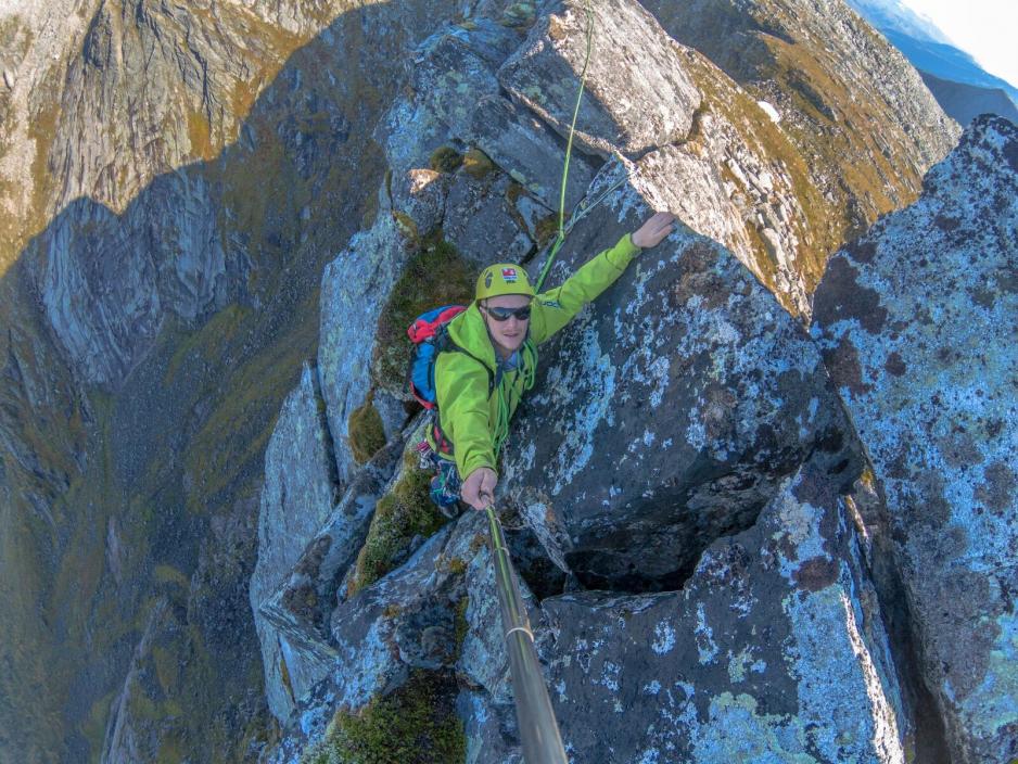Climbing is one of the activities offered by Rune Krogh through his company ‘Beyond Limits’. (Photo: Private)