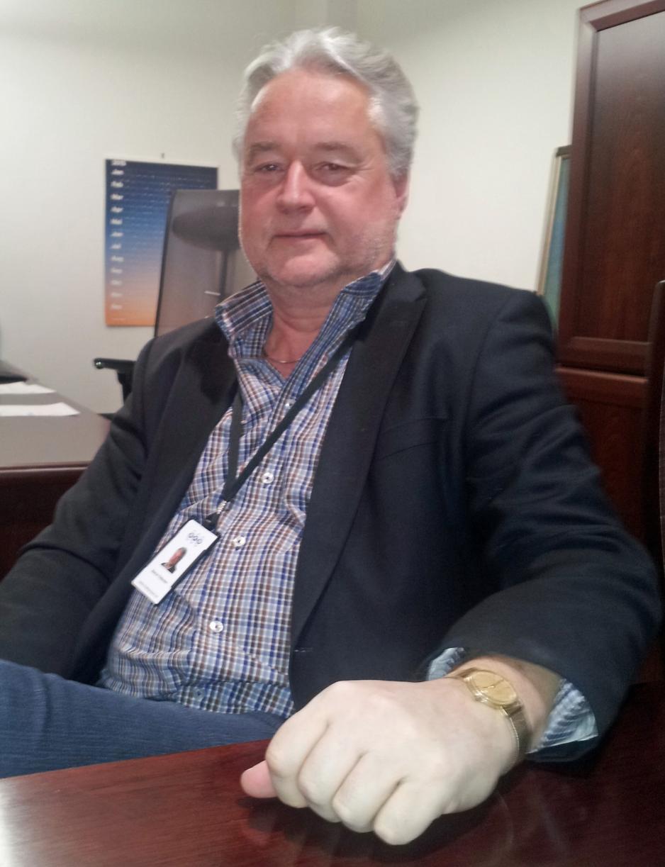 Pedagogikk og erfaring som rådmann kommer godt med i Steinar Pettersens ledergjerning ved Salten Karftsamband. (Foto: Arne F. Finne).