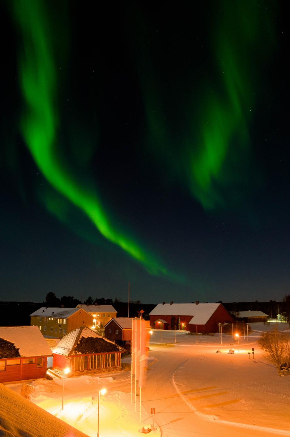 Svanhovd, perfekt plassert for forskning i nordområdene. (Foto: Jaanus Remm/Svanhovd).