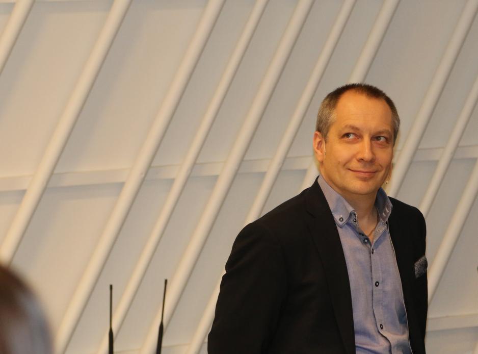Professor Anatoli Bourmistrov ved Handelshøgskolen ved Universitetet i Nordland er en av de som er ansvarlige for mastergradskurset som arrangeres samtidig med konferansen. (Foto: Hege Eilertsen)