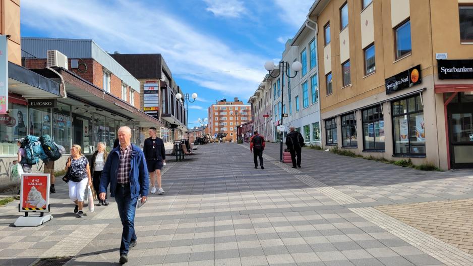 Old Kiruna: It will all be demolished or moved.