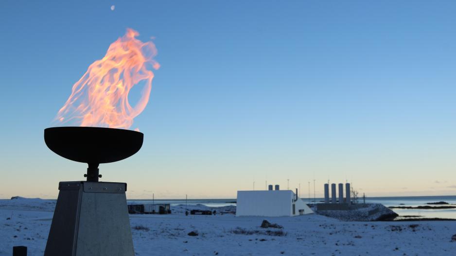 Ceremonious opening of Andøya Spaceport, November 2nd. (Photo Trine Jonassen)