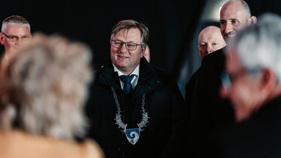 Mayor of Andøy municipality, Kjell-Are Johansen (Labor). (Photo: Isar Aerospace) Kjell A Johansen.