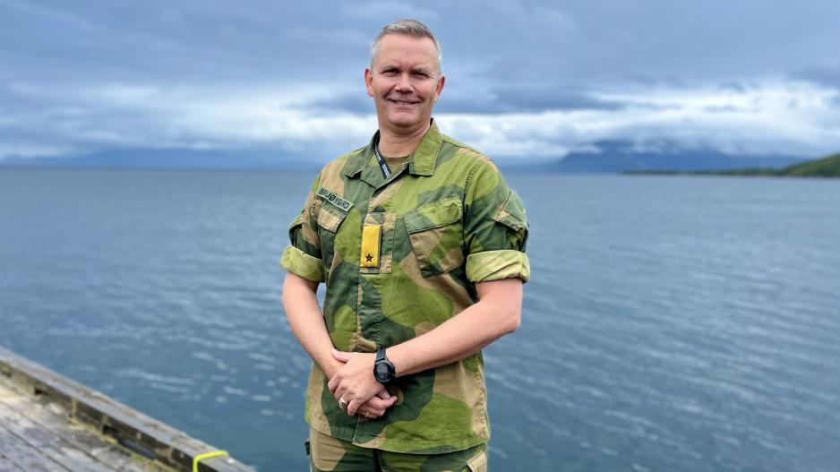 Brigader Terje Bruøygard, sjef for Brigade Nord. 