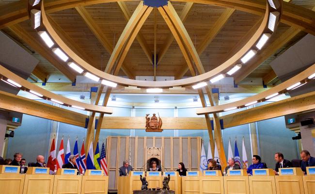 The Arctic Council in its current set-up of Arctic member states, permanent participants, and observers. Are the Council’s form and functions future proof? (Photo: U.S. Department of State/Wikimedia Commons)