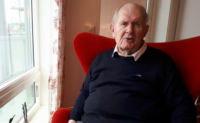 - Sanksjonene fra vesten gagner Putin og sementerer det russiske bildet av at vesten er både arrogant og ondskapsfull, sier &quot;Leningradsamarbeidets far&quot;, den tidligere fylkesordføreren i Nordland, Sigbjørn Eriksen (A). (Foto: Arne F. Finne).