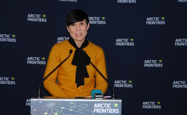 Utenriksminister Ine Eriksen Søreide er opptatt av økt internasjonalt samarbeid, men konstaterer at det blir stadig vanskeligere.(Foto: Arne F. Finne).