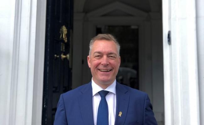 Forsvarsminister Frank Bakke-Jensen snakket til deltakere på en sikkerhetskonferanse i regi av Chatham House i London. Foto: Birgitte Frisch, FD