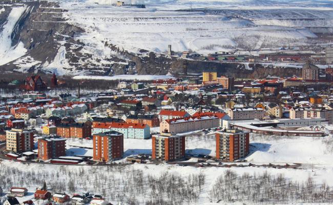 LKAB driver flere jernmalmsgruver i Kiruna og andre steder i Norrbotten i Nord-Sverige LKAB