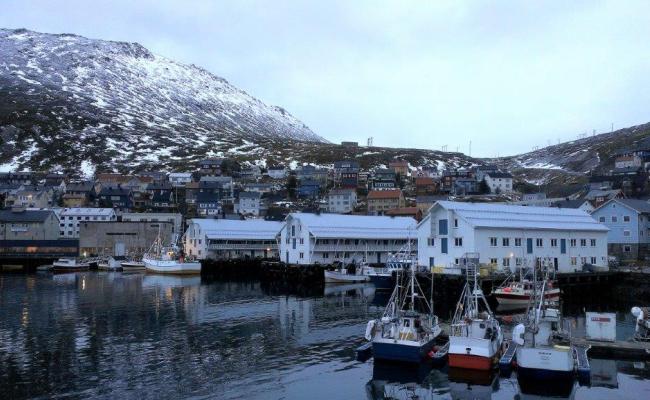 Fiskemottaket i Honningsvåg