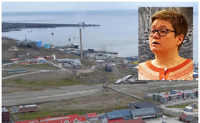Hege Walør Fagertun, Longyearbyen Svalbard. Foto: Line Nagell Ylvisåker, High North News