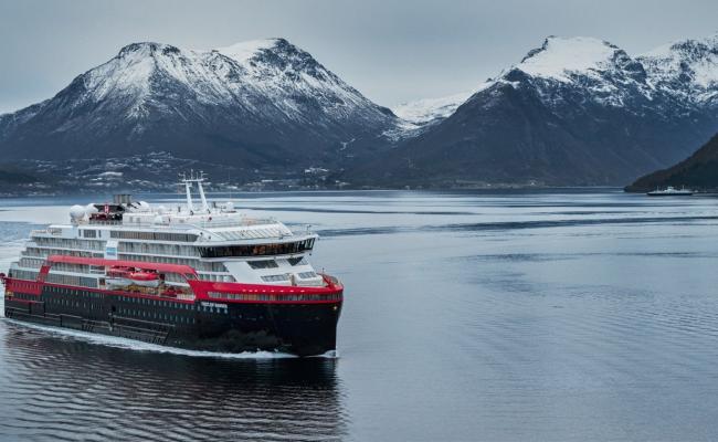 MS Fridtjof Nansen. (Foto: Hurtigruten)
