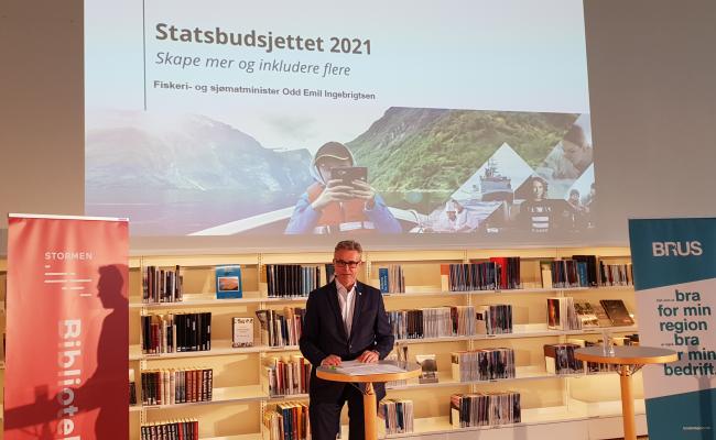 fiskeri- og sjømatminister, Odd Emil Ingebrigtsen