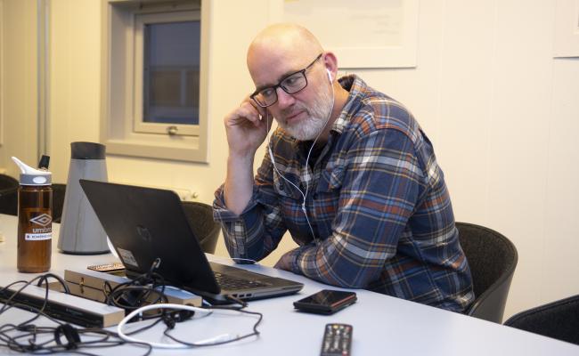 Ronny Brunvoll i Visit Svalbard