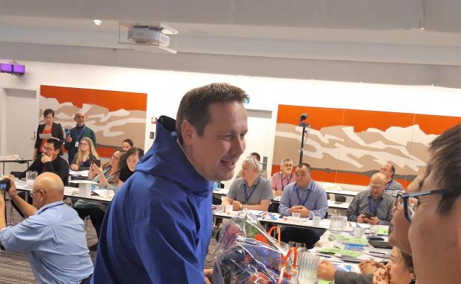 Siumut elected Erik Jensen, 45, as the party’s new chairman. Photo Martin Breum