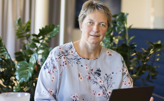 Rektor Hanne Solheim Hansen ved Nord universitet. (Foto: Nord universitet)