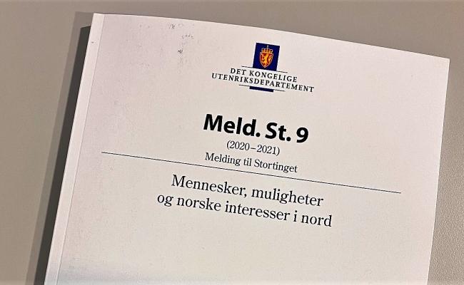Nordområdemeldingen 2020: Mennesker, muligheter og norske interesser i nord.