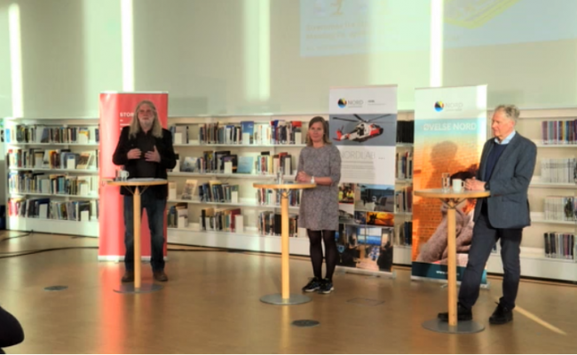 Debattkonseptet Lytring tok opp beredskap i Stormen bibliotek i Bodø Debattkonseptet Lytring tok opp beredskap i Stormen bibliotek i Bodø