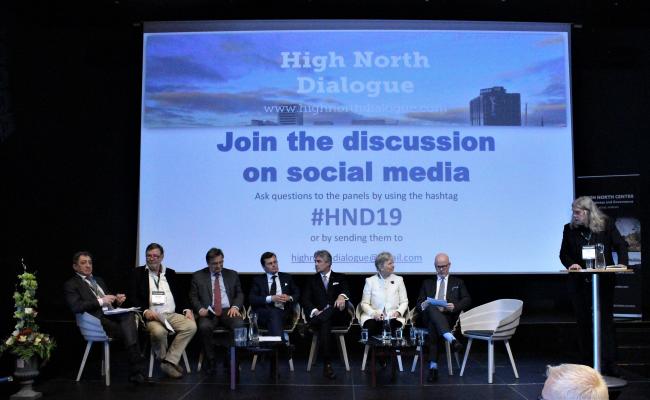 Ambassadors-panel at High North Dialogue 2019. (Foto Trine Jonassen)