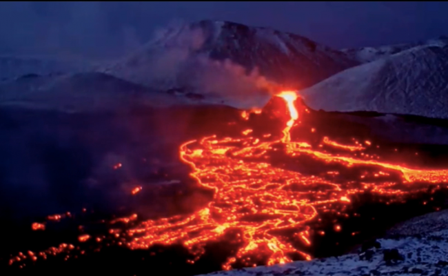 Geldingadalur Valley, Iceland.