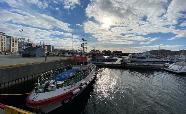 Redningsskøyta Ruth Opsahl ved Bodø havn. SAR. Search and rescue