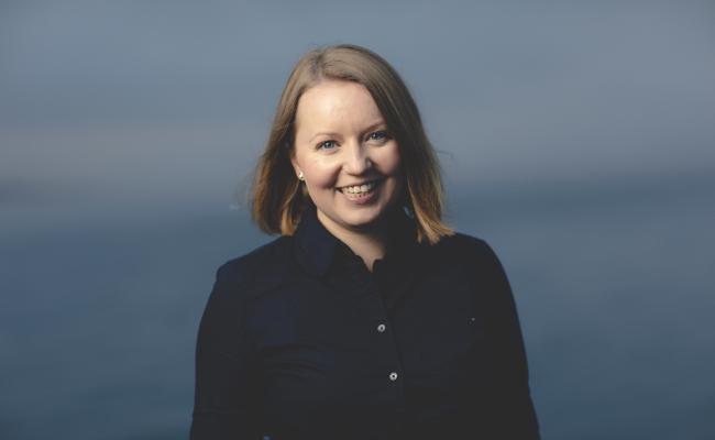 Therese Rist, rådgiver ved Senter for hav og Arktis. Foto: Marius Fiskum.