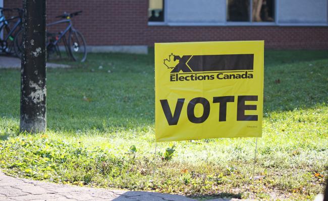 Valg i Canada.