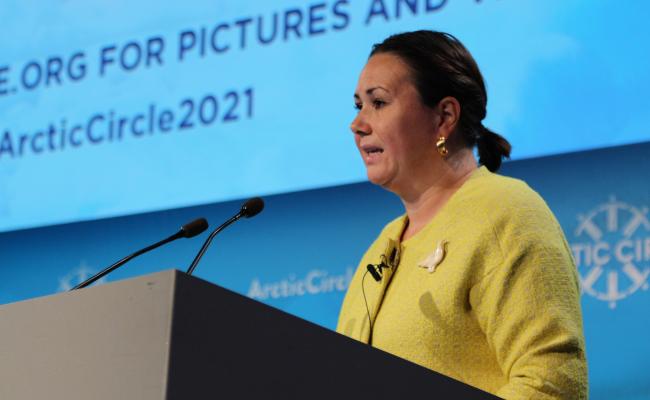 Aaja Chemnitz Larsen, Arctic Circle 2021.