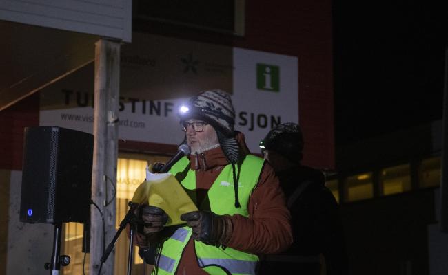 Ronny Brunvoll, leder i Visit Svalbard.