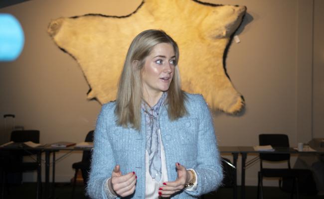 Emilie Enger Mehl på Svalbard Emilie Enger Mehl på Svalbard
