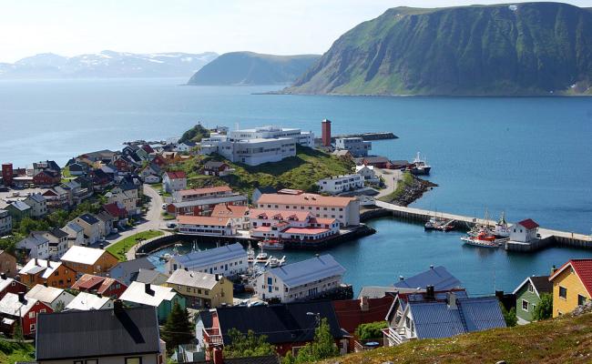 Foto av Honningsvåg