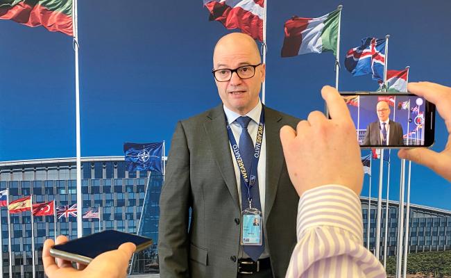 Forsvarsminister Odd Roger Enoksen.