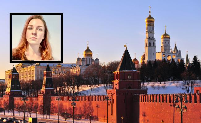 Ksenia Novikova og Kremlin.