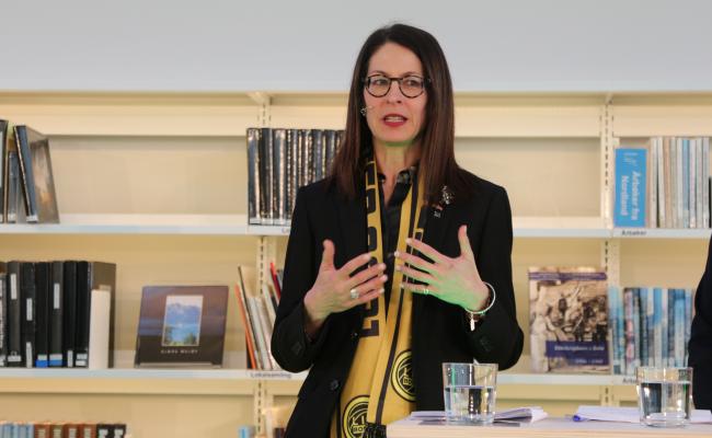 Sharon Hudson-Dean, Chargé d’Affaires, U.S. Embassy to Norway