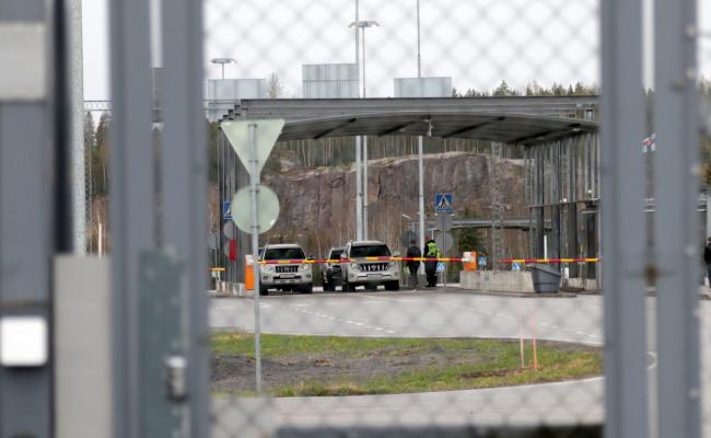 Nuijamaa grensestasjon.