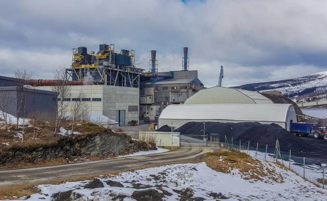 Finnfjord Smelteverk AS på Senja Finnfjord Smelteverk AS på Senja