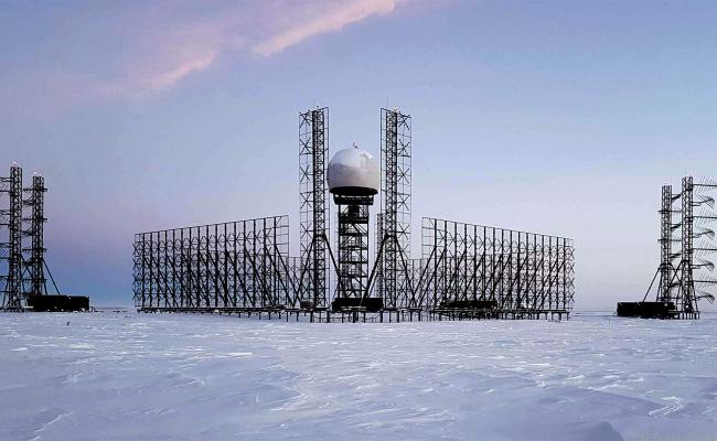 Rezonans-N over-the-horizon radar in the Russian Arctic. (Source: Courtesy of Rosoboronexport) Rezonans-N