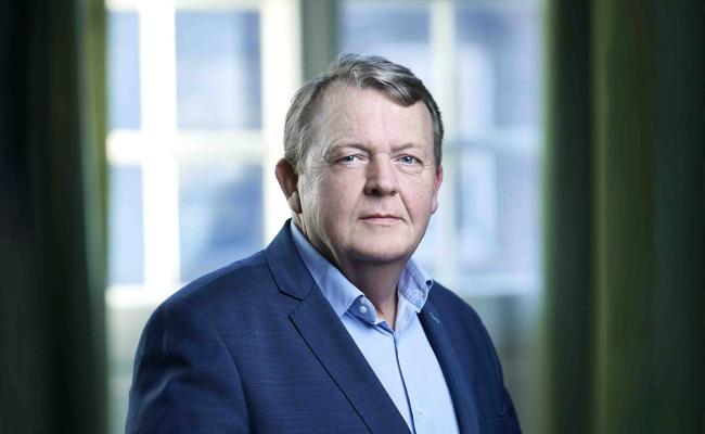 Lars Løkke Rasmussen, tidligere dansk statsminister i to perioder, er på Grønland for første gang i rollen som utenriksminister. (Foto: Claus Peuckert/Thrane Media)