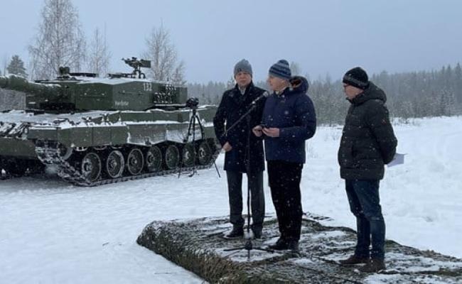 Pressekonferanse Rena leir