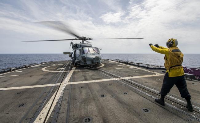 SH-60B Seahawk helicopter