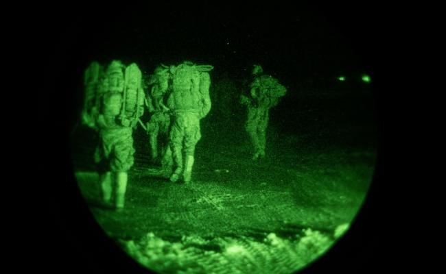 U.S. Army Soldiers during annual regional combat training center exercise