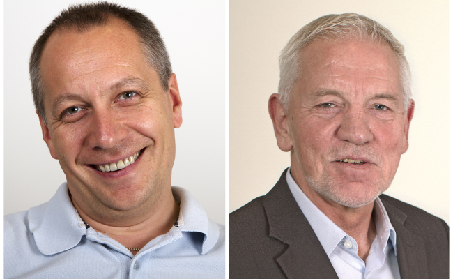 Anatoli Bourmistrov og Frode Mellemvik