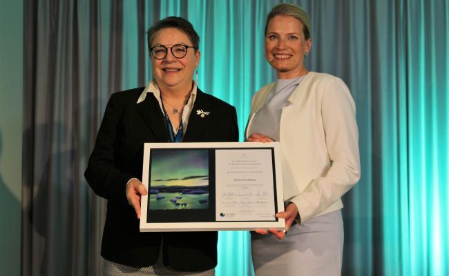 Diane Hirshberg og Anu Fredrikson.